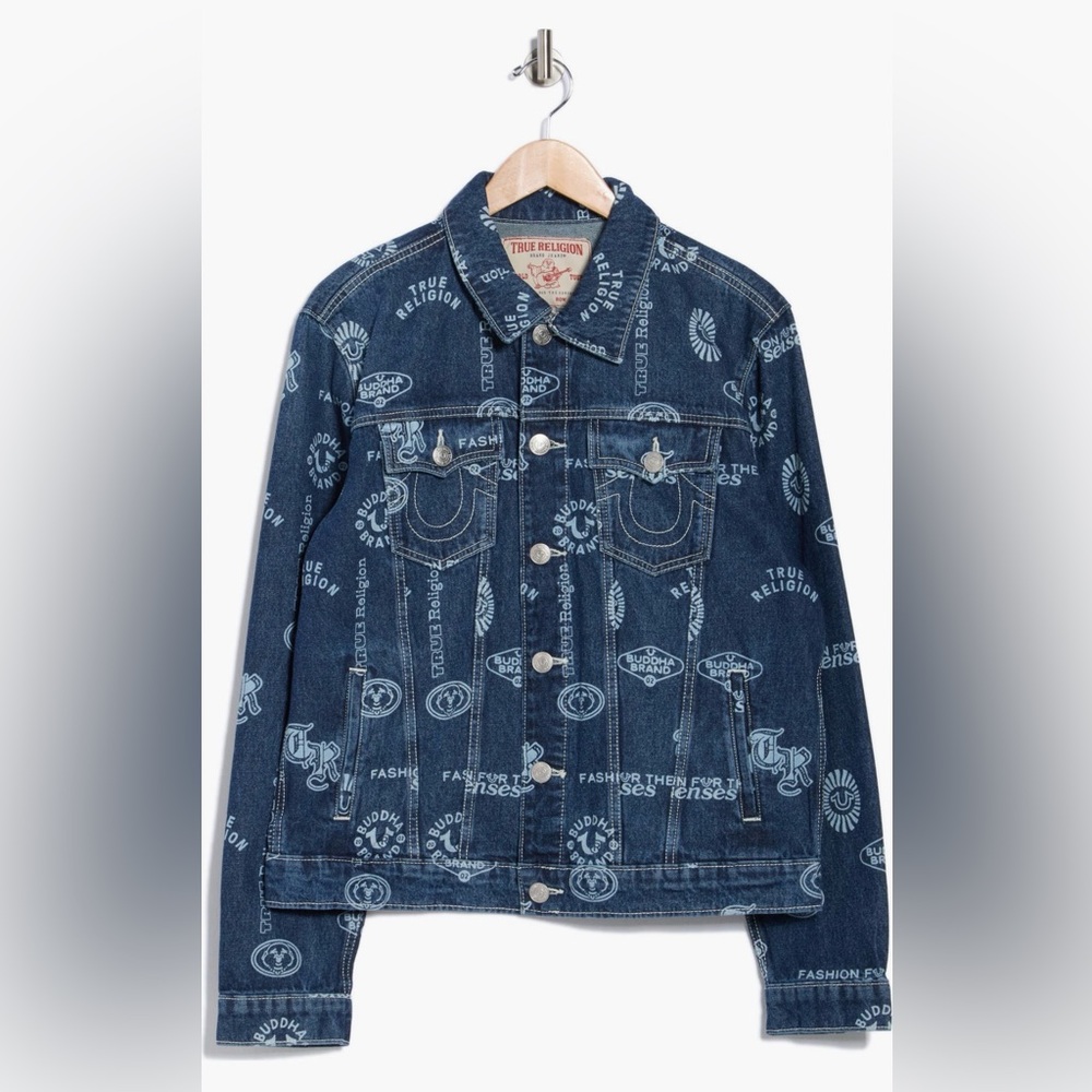 True Religion Trucker Denim Jacket New